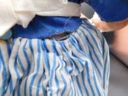 dutch doll blue stripe c